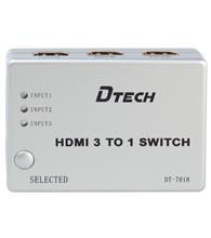 سوئیچ HDMI سه به یک دی تک مدل دی تی 7018